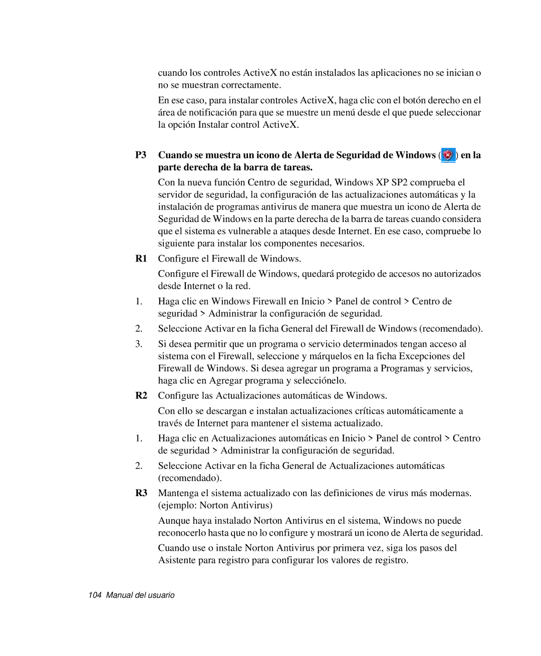 Samsung NP-P40TV02/SES, NP-Q30TY02/SES, NP-Q30T001/SES, NP-Q30CY01/SES, NP-Q30C002/SES, NP-Q30TY01/SEP manual Manual del usuario 