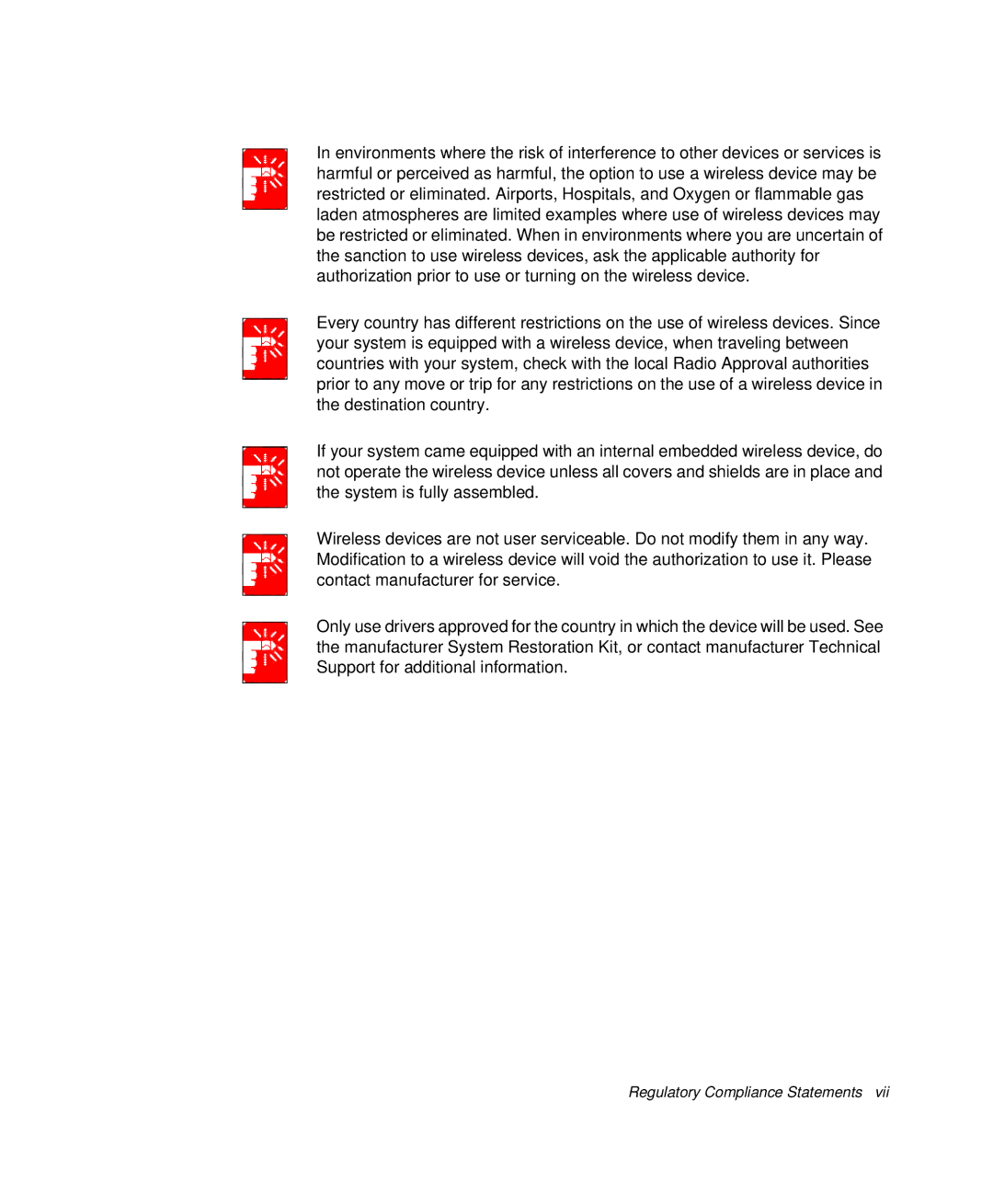 Samsung NP-Q35BC01/SEK, NP-Q35-BT1/SEK, NP-Q35C000/SEB manual Regulatory Compliance Statements 