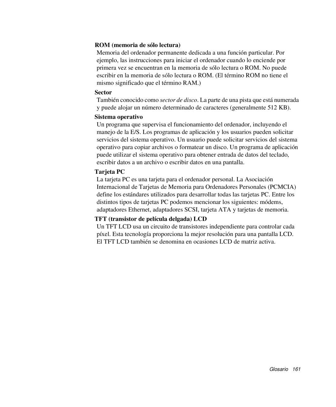 Samsung NP-Q35A000/SES, NP-Q35C005/SES, NP-Q35K000/SES ROM memoria de sólo lectura, Sector, Sistema operativo, Tarjeta PC 