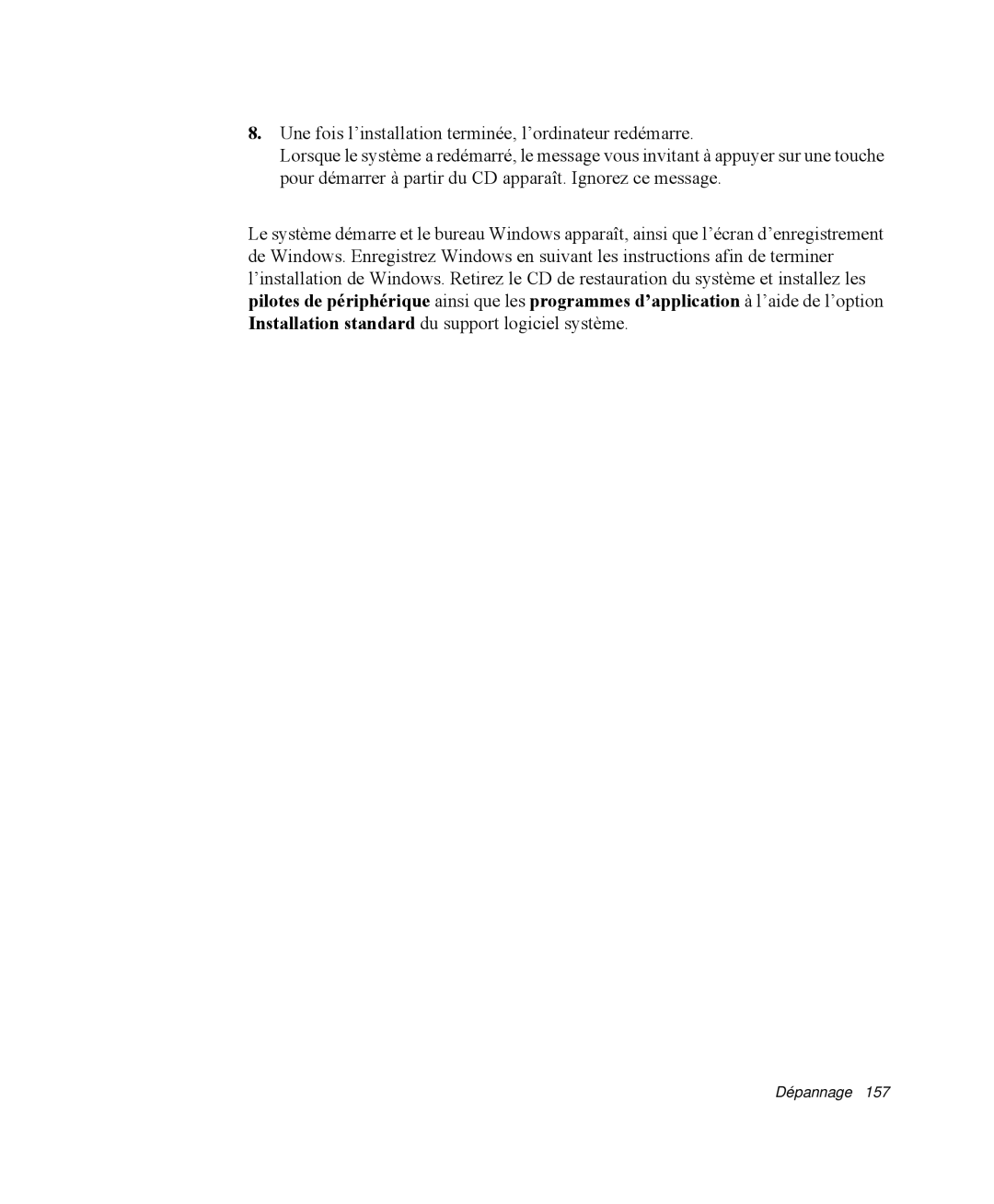 Samsung NP-Q35T007/SEF, NP-Q35G001/SEF, NP-Q35T000/SEF, NP-Q35T003/SEF, NP-Q35T005/SEF, NP-Q35T004/SEF manual Dépannage 