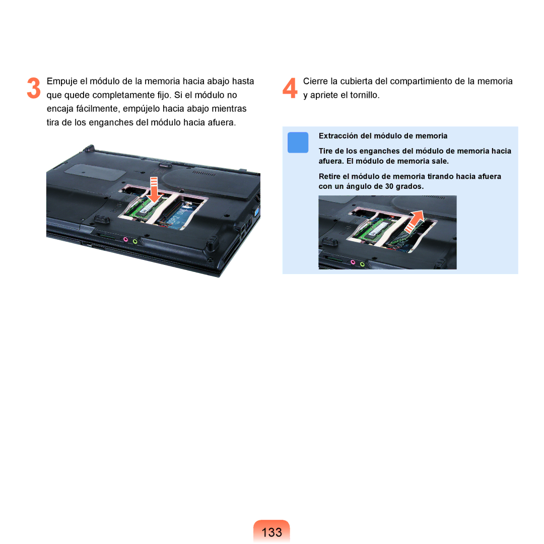 Samsung NP-R25A001/SES, NP-R25A000/SES manual 133 