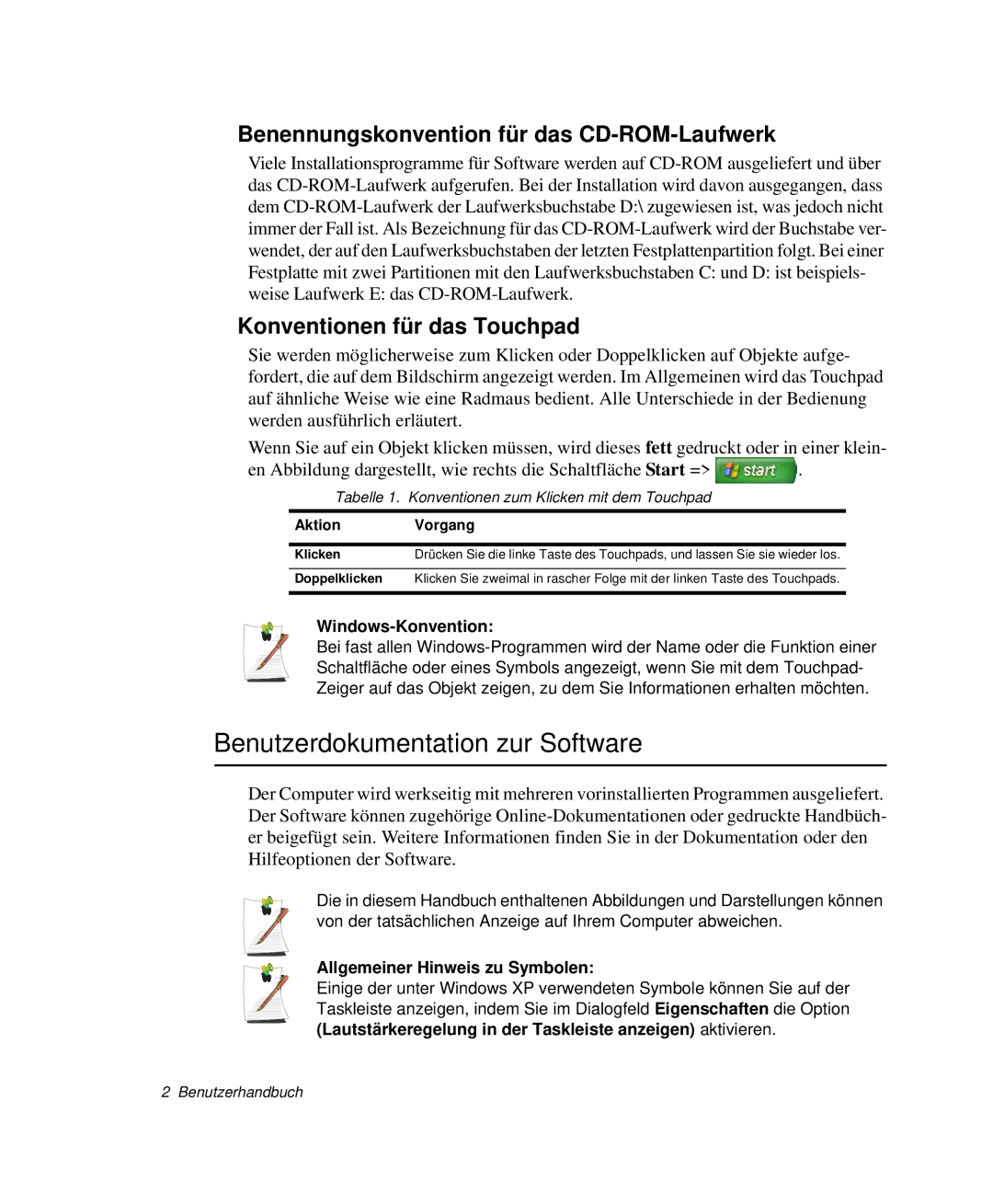 Samsung NP-R40K003/SEG, NP-R40FY0B/SEG Benutzerdokumentation zur Software, Benennungskonvention für das CD-ROM-Laufwerk 