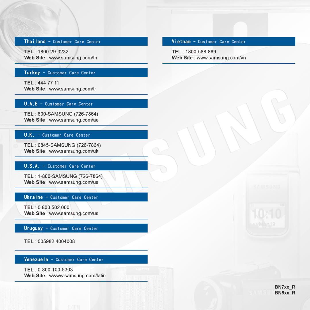 Samsung NP-RV511-A02HU, NP-R590-JS0YDE, NP-R540-JT08DE, NP-R540-JS0ADE, NP-RV515-S04DE, NP-RV515-S01DE manual TEL 444 77 