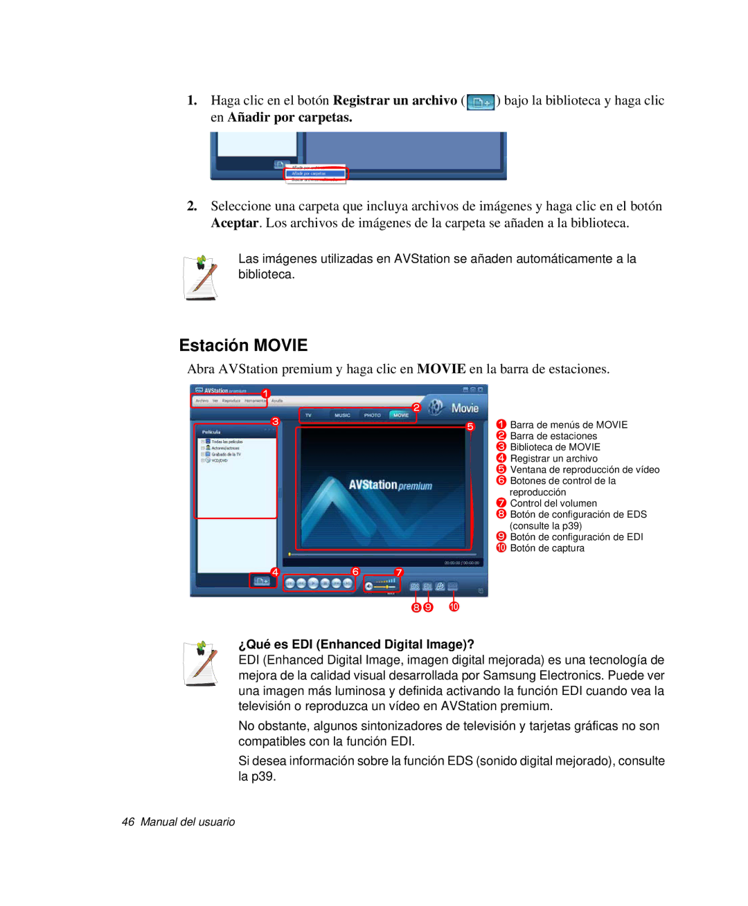 Samsung NP-R65CV01/SEP, NP-R65CV03/SES, NP-R65CV01/SES, NP-R65T001/SES Estación Movie, ¿Qué es EDI Enhanced Digital Image? 