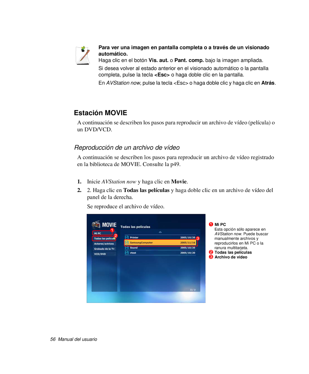 Samsung NP-R65T001/SES, NP-R65CV03/SES, NP-R65CV01/SES, NP-R65CV01/SEP, NP-R65K000/SES, NP-R65T002/SES Todas las películas 