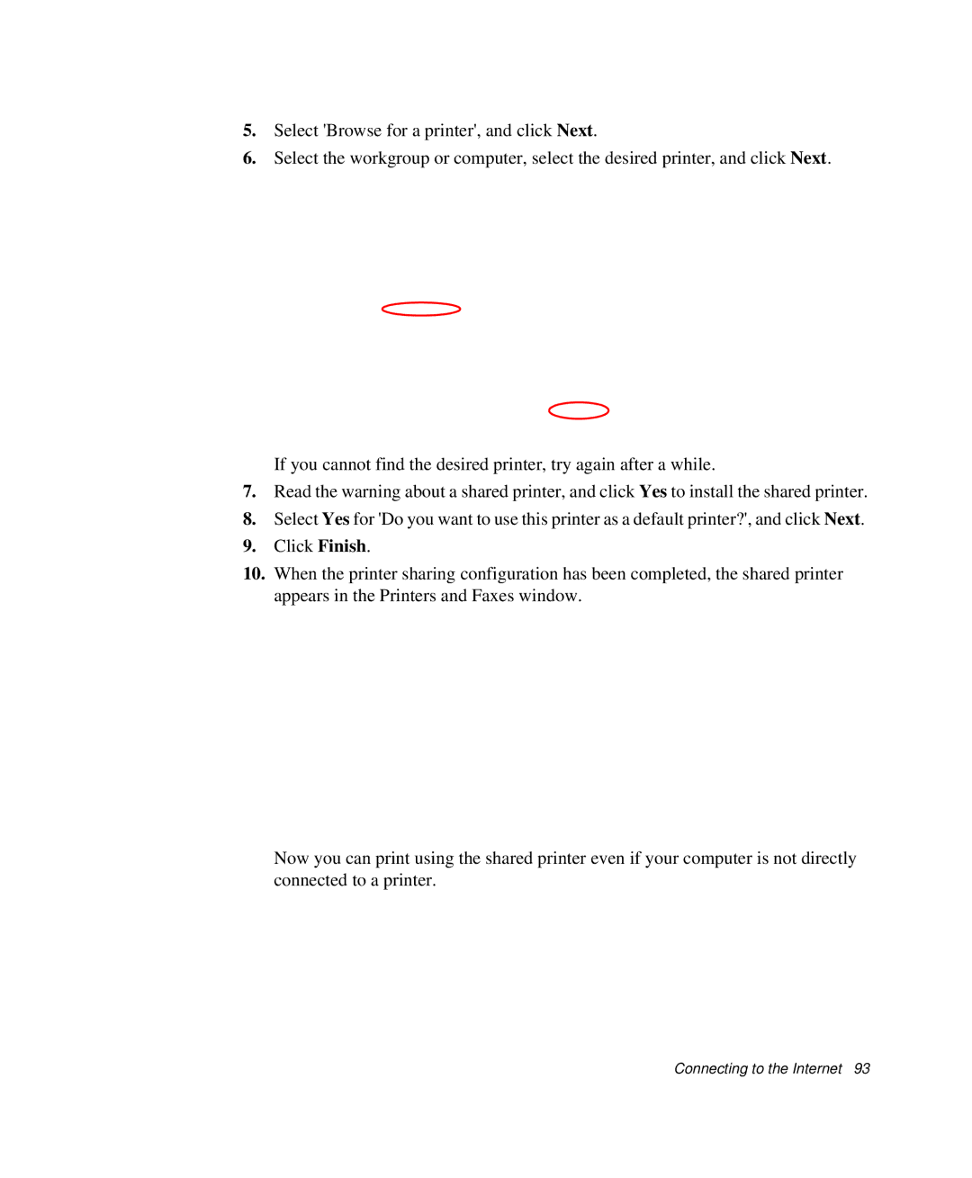 Samsung NP-X1-C001/SEB manual Connecting to the Internet 