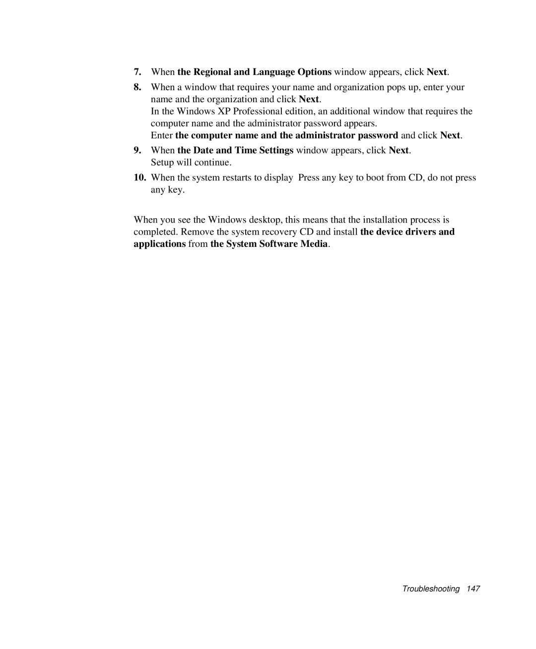 Samsung NP-X1-C001/SEB manual Troubleshooting 