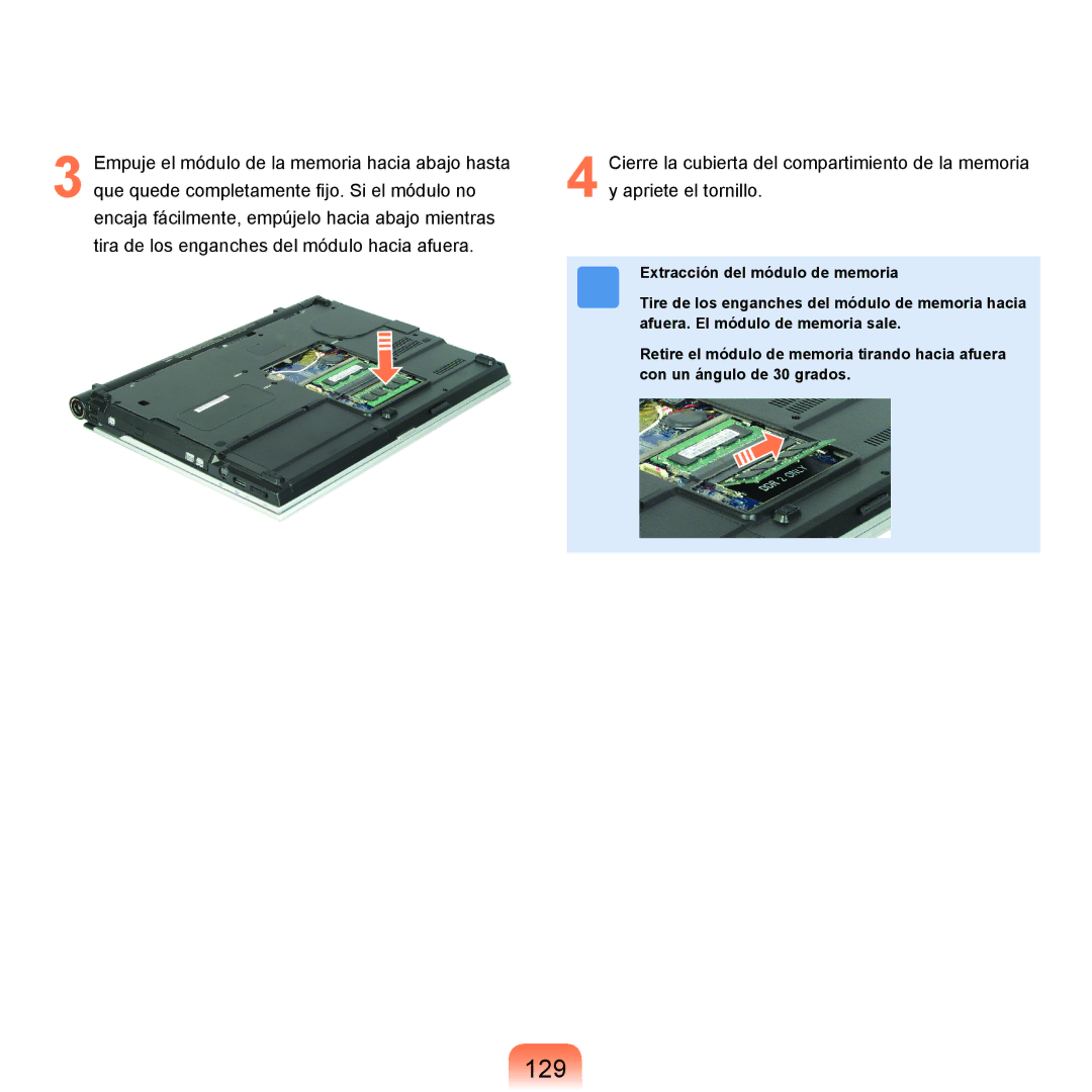 Samsung NP-X11AE00/SES, NP-X11AS00/SES, NP-X11AS01/SES manual 129 