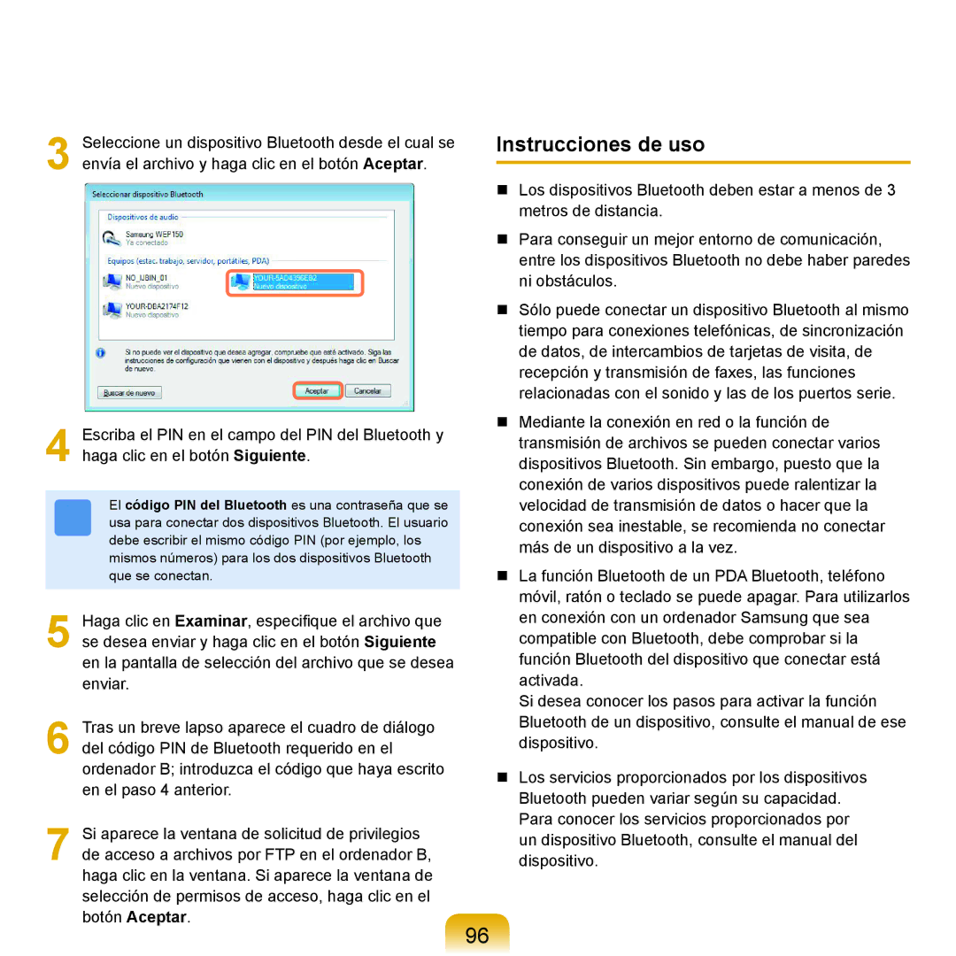 Samsung NP-X11AE00/SES, NP-X11AS00/SES, NP-X11AS01/SES manual Instrucciones de uso 