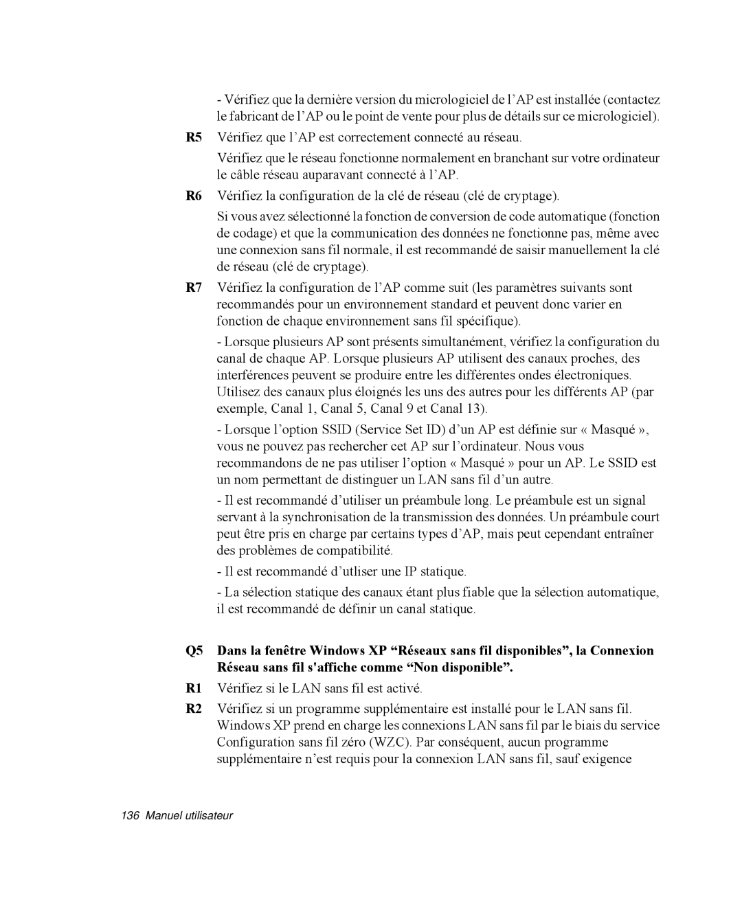 Samsung NP-X11TV04/SEF, NP-X11TV05/SEF, NP-X11TV06/SEF, NP-X11TV03/SEF, NP-X11K000/SEF, NP-X11CV01/SEF manual Manuel utilisateur 