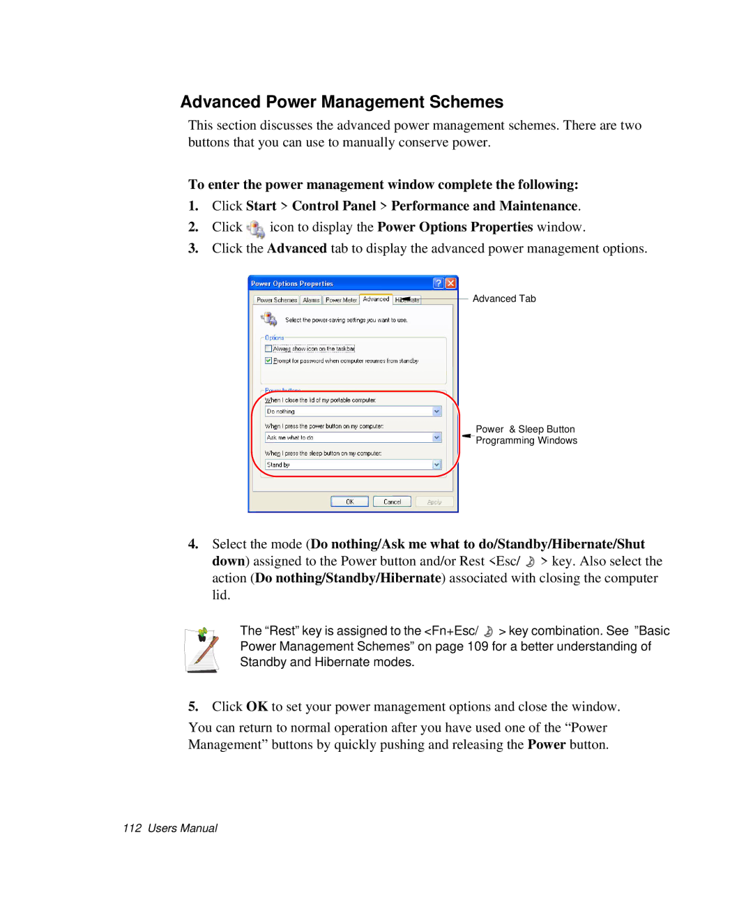 Samsung NP-X20CV08/SES, NP-X20TV05/SES, NP-X20CV07/SES, NP-X20CV05/SES, NP-X20CV02/SEP manual Advanced Power Management Schemes 