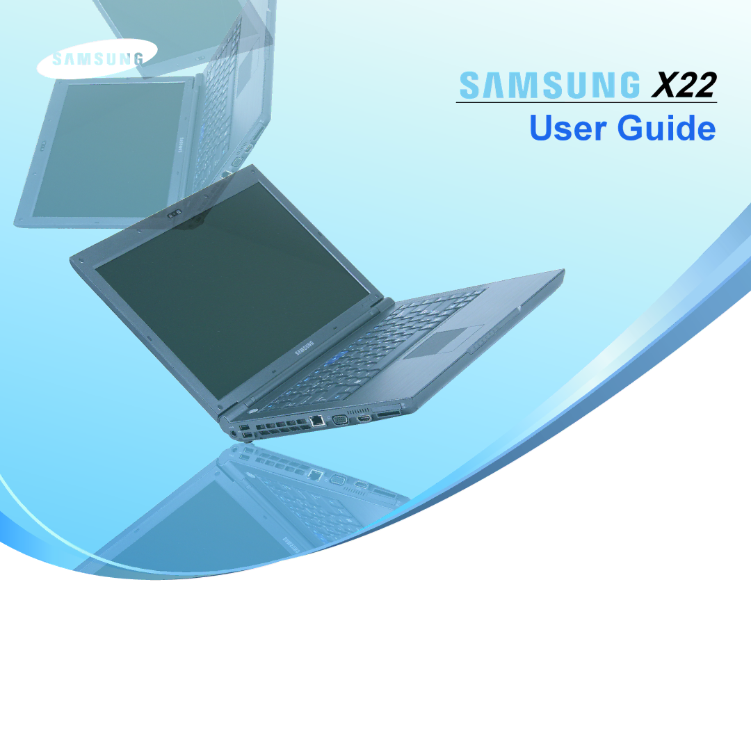 Samsung NP-X22A002/SER, NP-X22A001/SER, NP-X22A005/SER, NP-X22A003/SER, NP-X22A007/SER, NP-X22A004/SER manual 