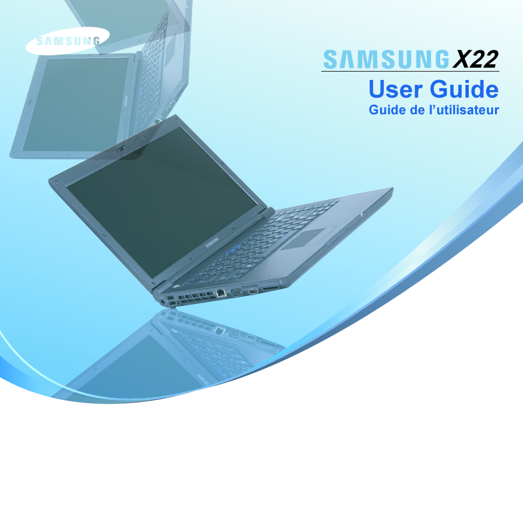 Samsung NP-X22T001/SEF, NP-X22T000/SEF, NP-X22A008/SEF, NP-X22A004/SEF, NP-X22A003/SEF, NP-X22A001/SEF, NP-X22A000/SEF manual 