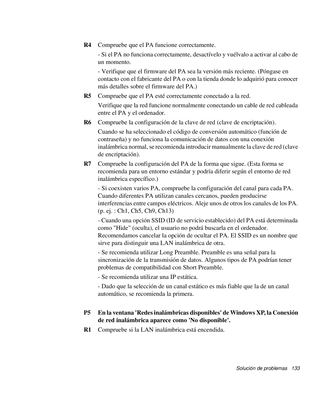 Samsung NP-X60CV02/SES, NP-X60C000/SES, NP-X60CV01/SEP, NP-X60KV00/SES R1 Compruebe si la LAN inalámbrica está encendida 