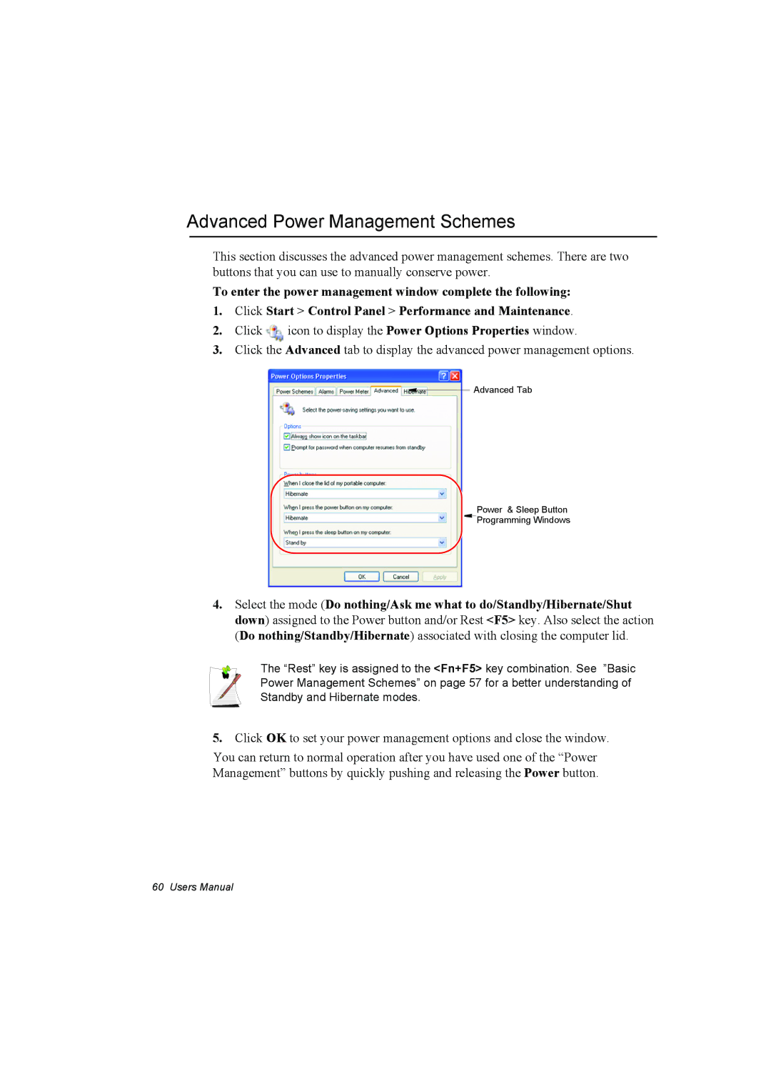 Samsung NP10FP00UV/SEG, NP10FP02CD/SEG, NP10FP00MT/SEG, NP10FP0000/SEF, NP10FH031K/SEG manual Advanced Power Management Schemes 