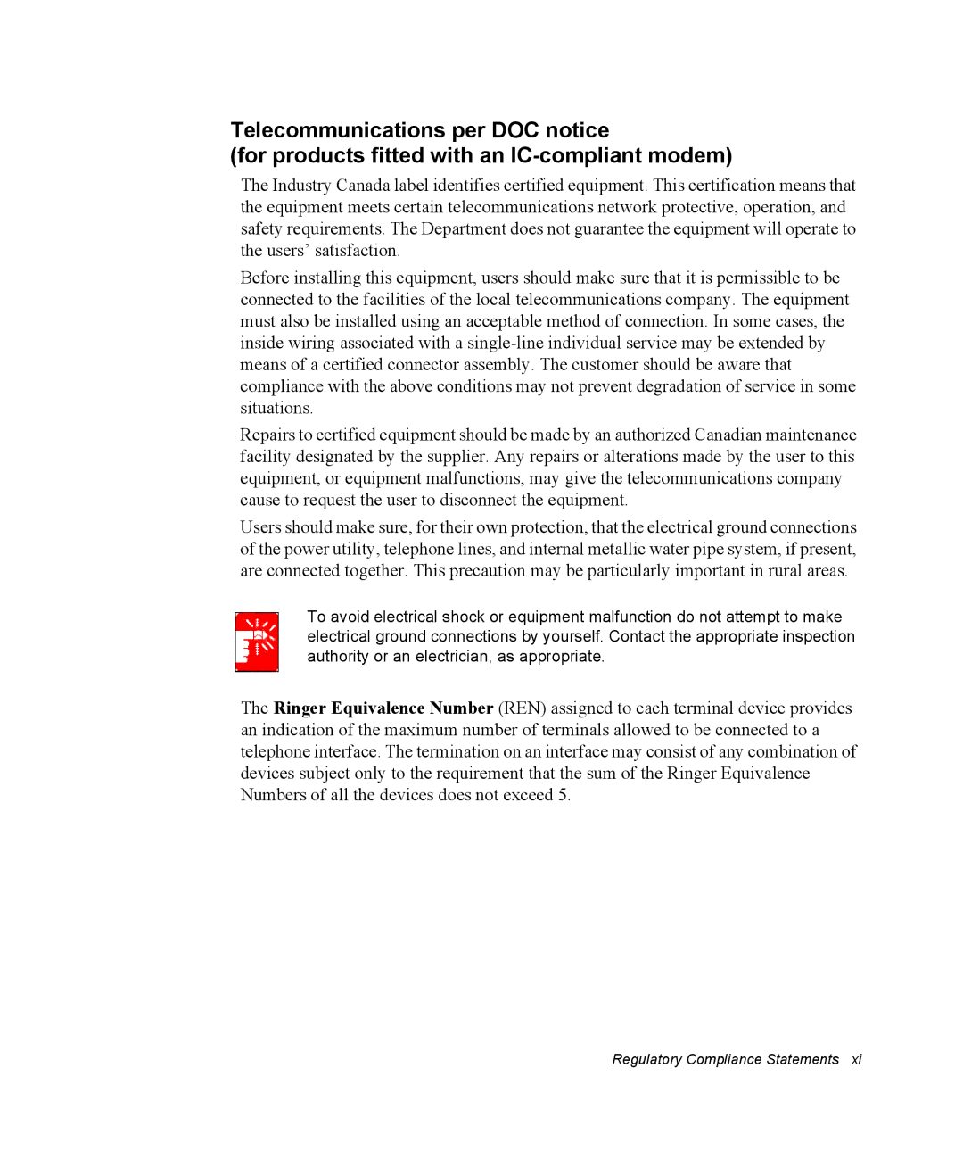 Samsung NP30RP1BDU/SEF, NP30RP54C2/SEG, NP30RH2GHQ/SHK, NP30RH1850/CHN, NP30RP0EAU/SIL manual Regulatory Compliance Statements 