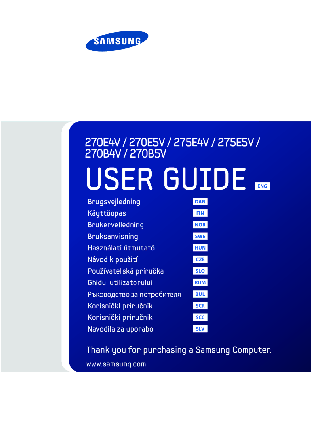 Samsung NP450R5V-X01HU manual User Guide ENG 