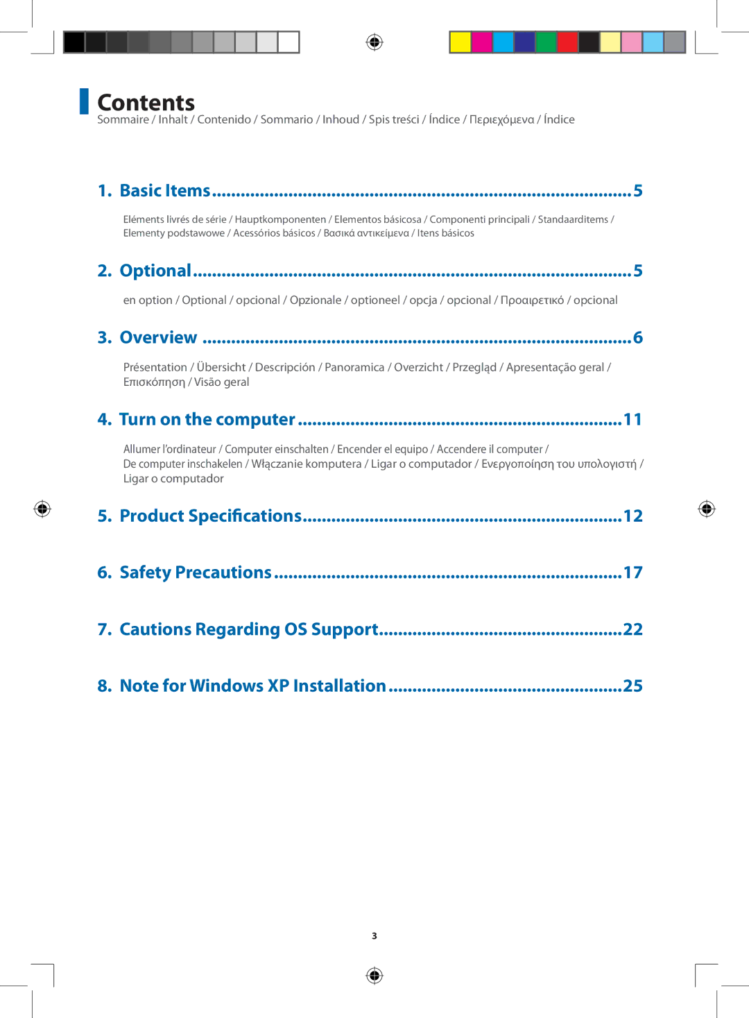 Samsung NP535U4X-A01VN manual Contents 