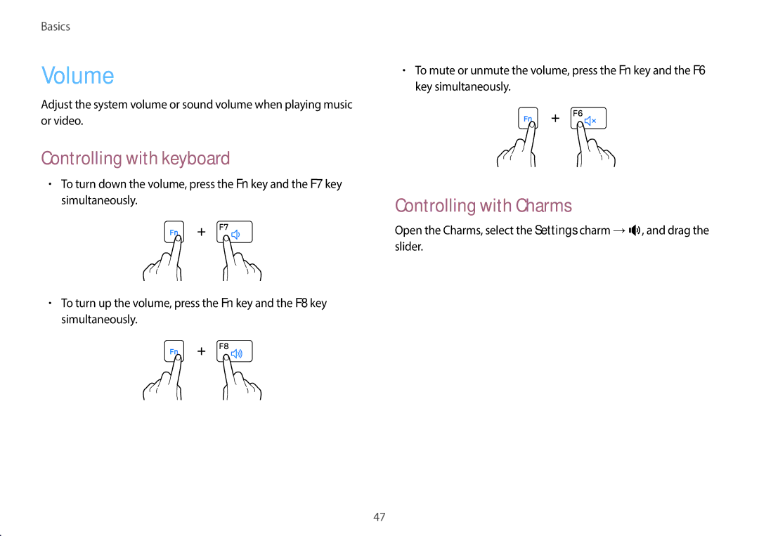 Samsung NP940X3G-K04US user manual Volume 