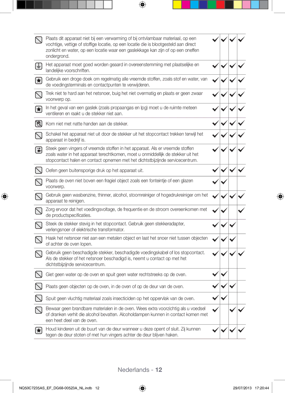 Samsung NQ50C7235AS/EF manual Nederlands 