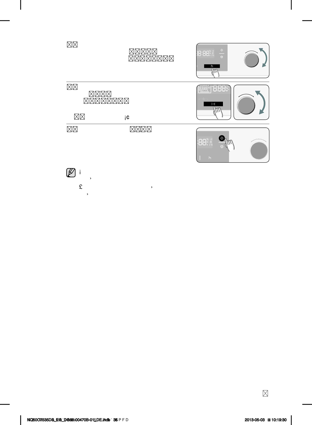 Samsung NQ50C7535DS/EG manual Wenn Sie die Temperatur ändern möchten 