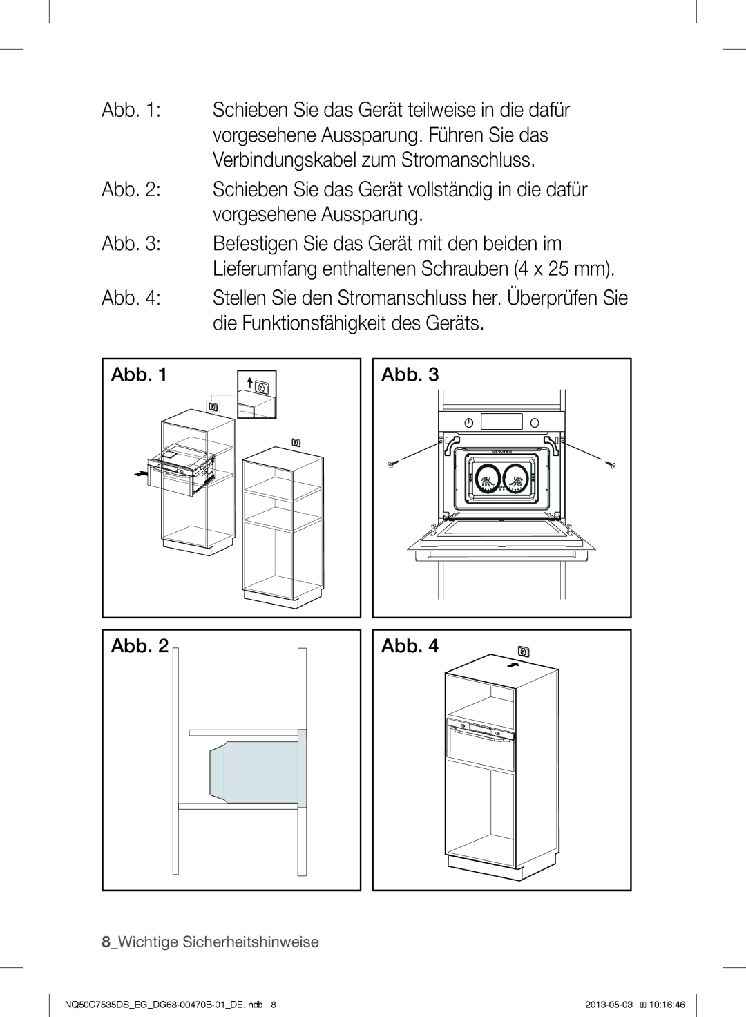 Samsung NQ50C7535DS/EG manual Abb 