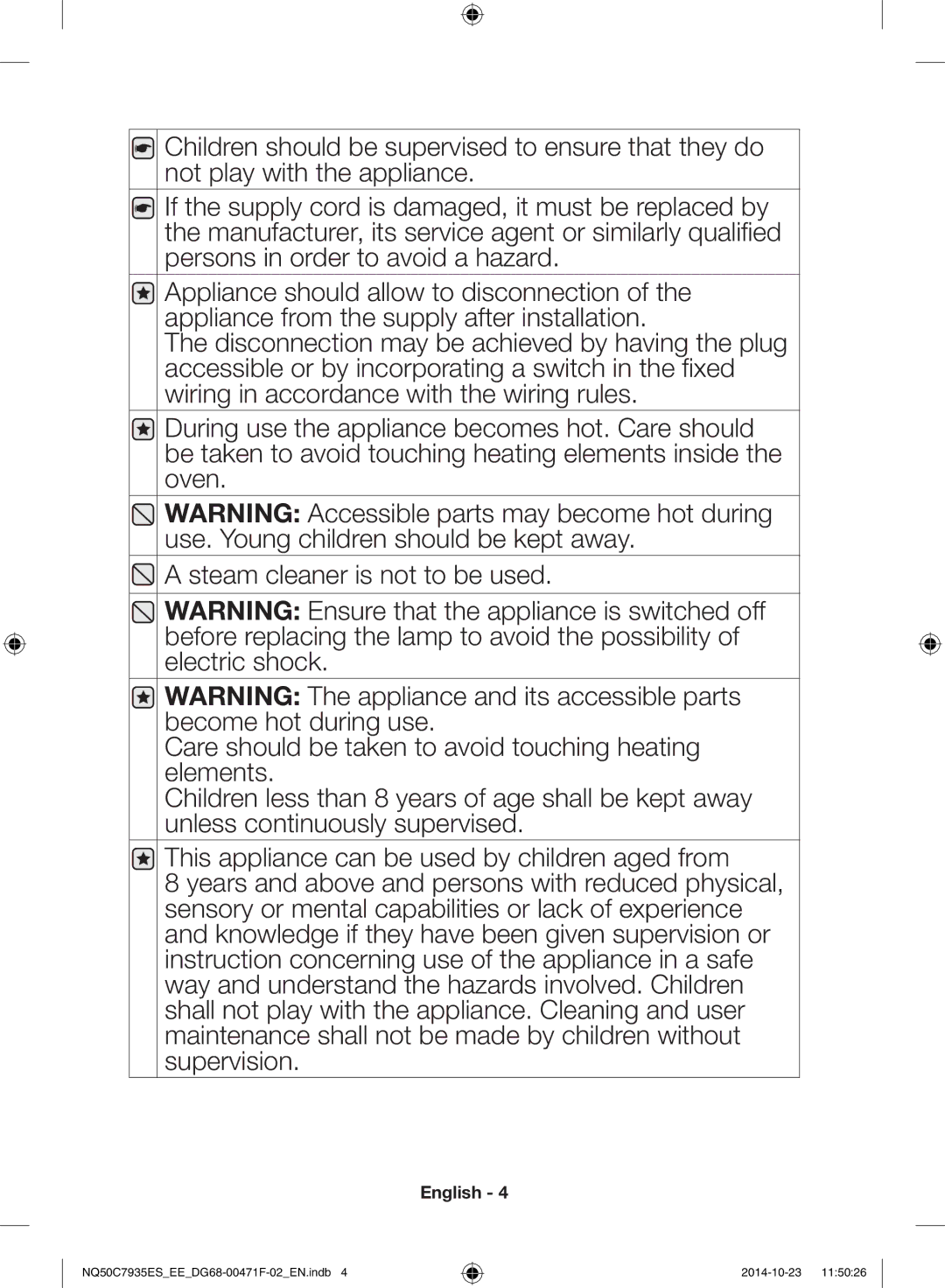 Samsung NQ50C7935ES/EE manual English 