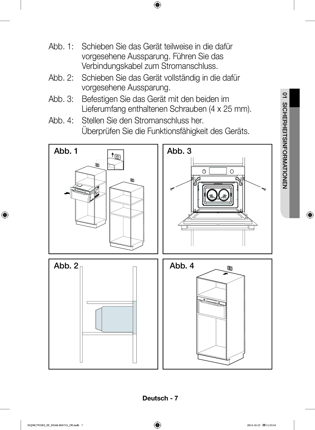 Samsung NQ50C7935ES/EF manual Abb 