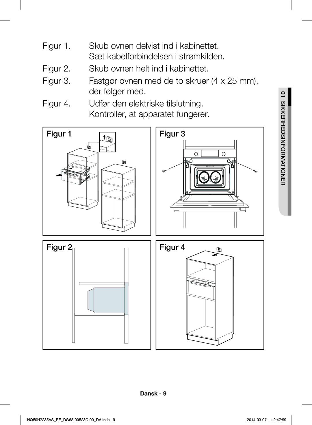 Samsung NQ50H7235AS/EE manual Kontroller, at apparatet fungerer 