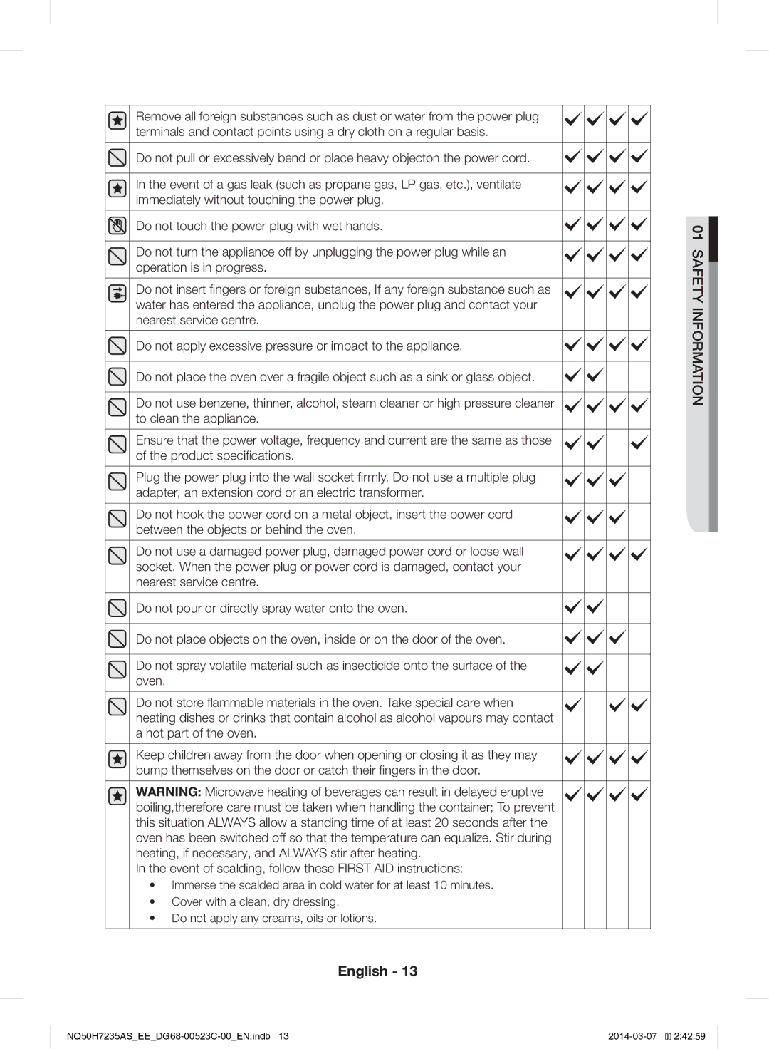 Samsung NQ50H7235AS/EE manual English 