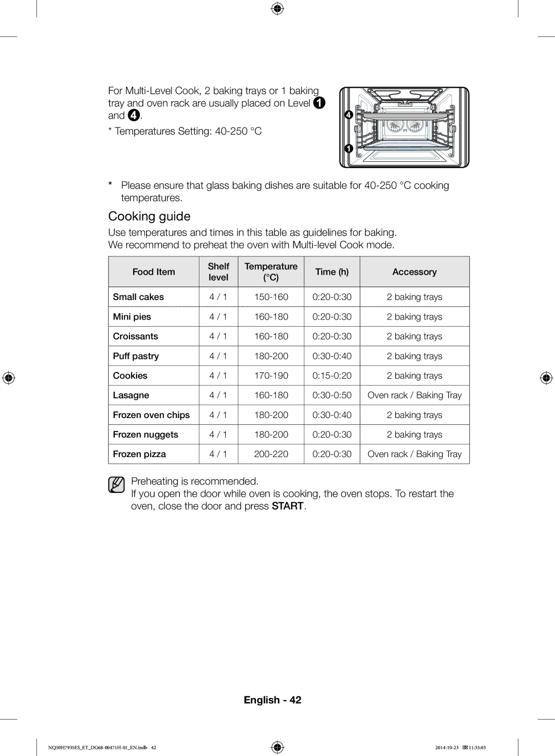 Samsung NQ50H7935ES/ET manual Mini pies 160-180 020-030 