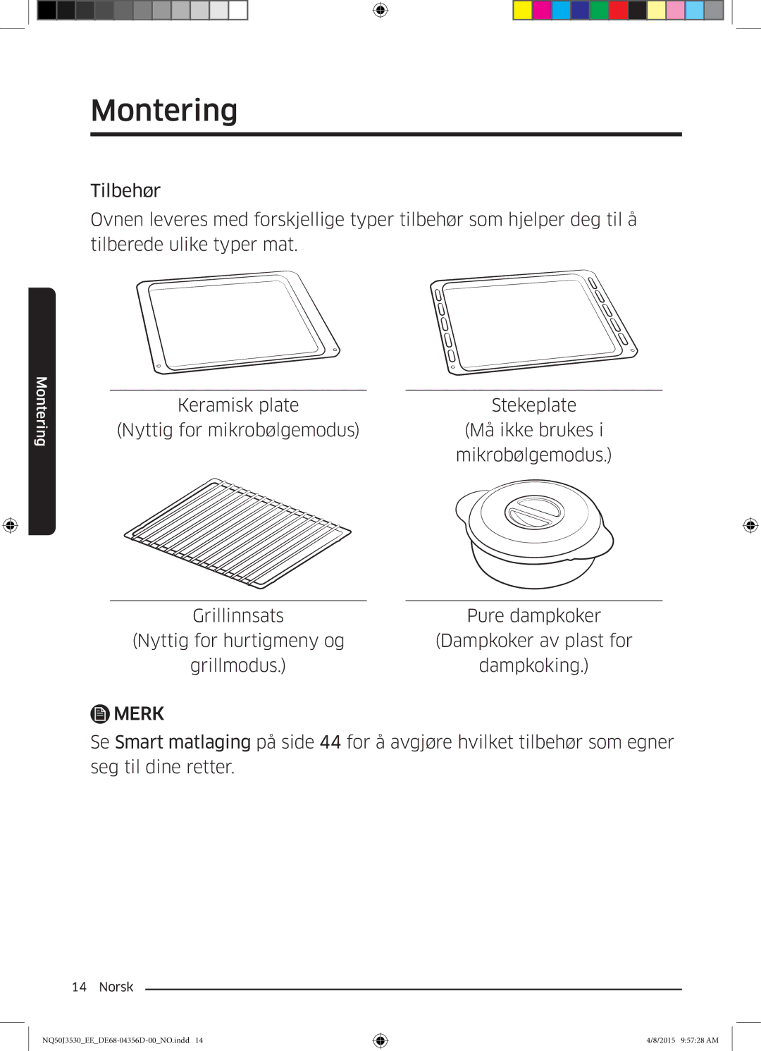 Samsung NQ50J3530BS/EE manual Merk 