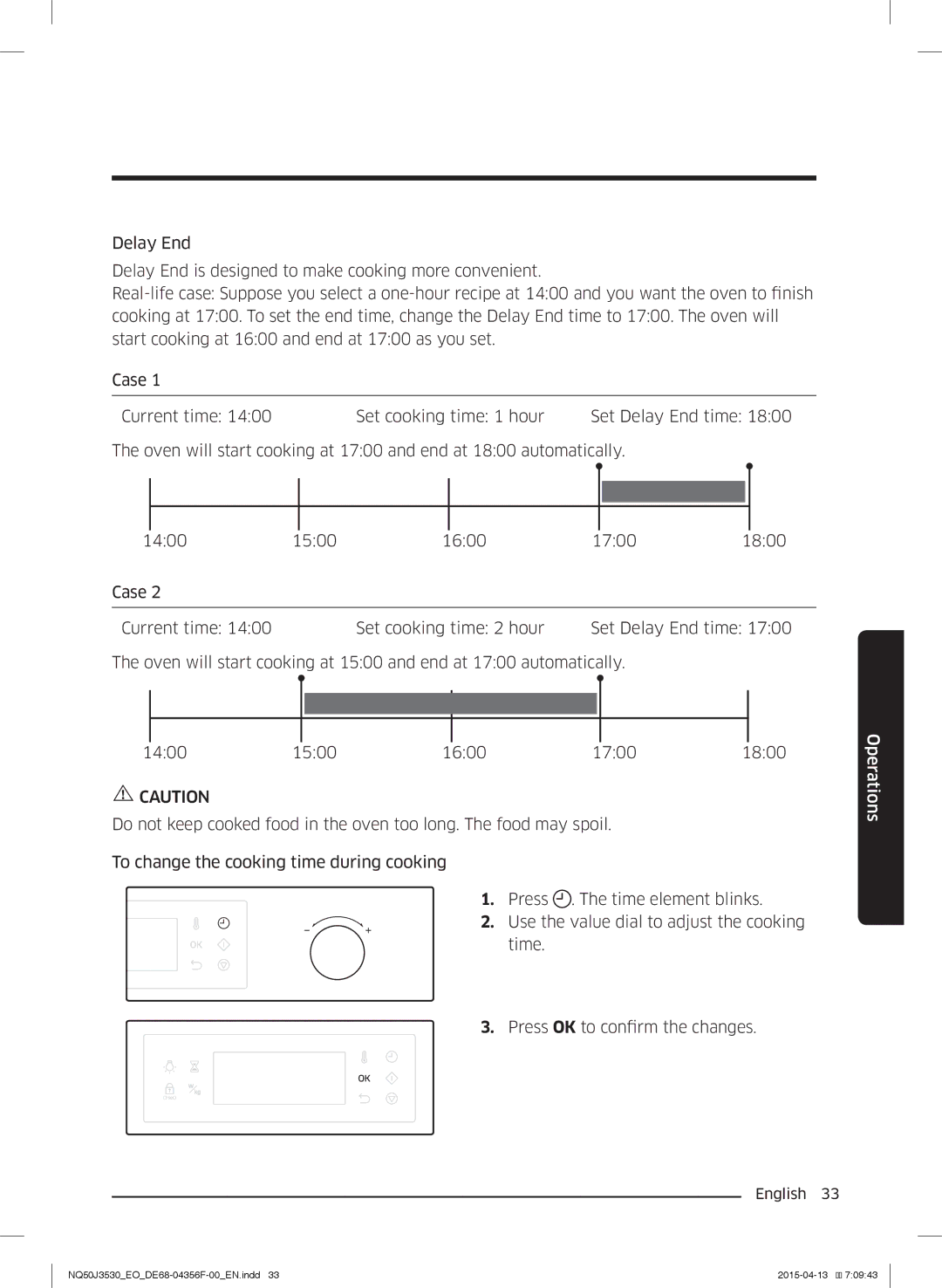 Samsung NQ50J3530BS/EO manual Operations 