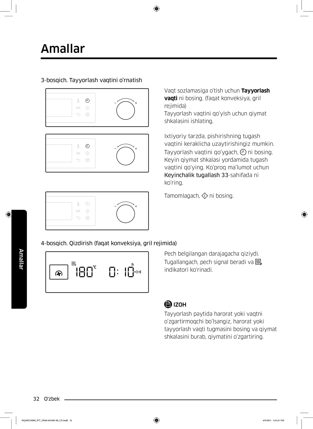 Samsung NQ50J3530BS/WT manual Amallar 