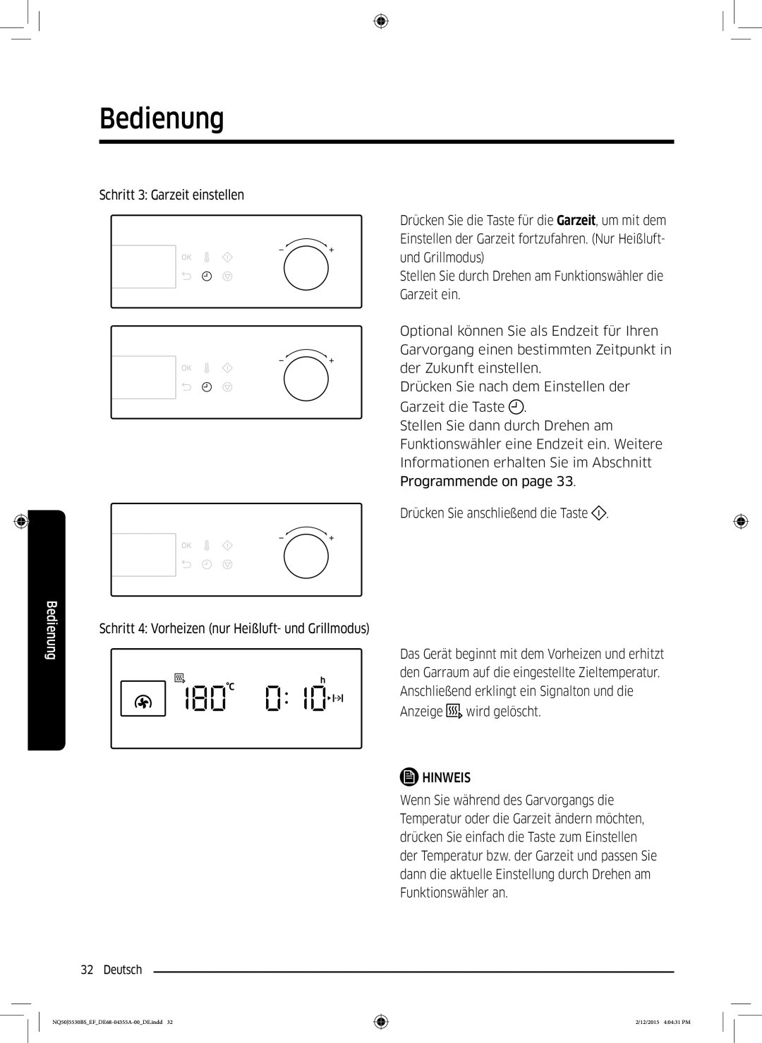 Samsung NQ50J5530BS/EF manual Anzeige wird gelöscht 