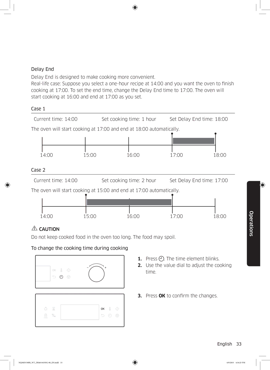 Samsung NQ50J5530BS/WT manual Operations 