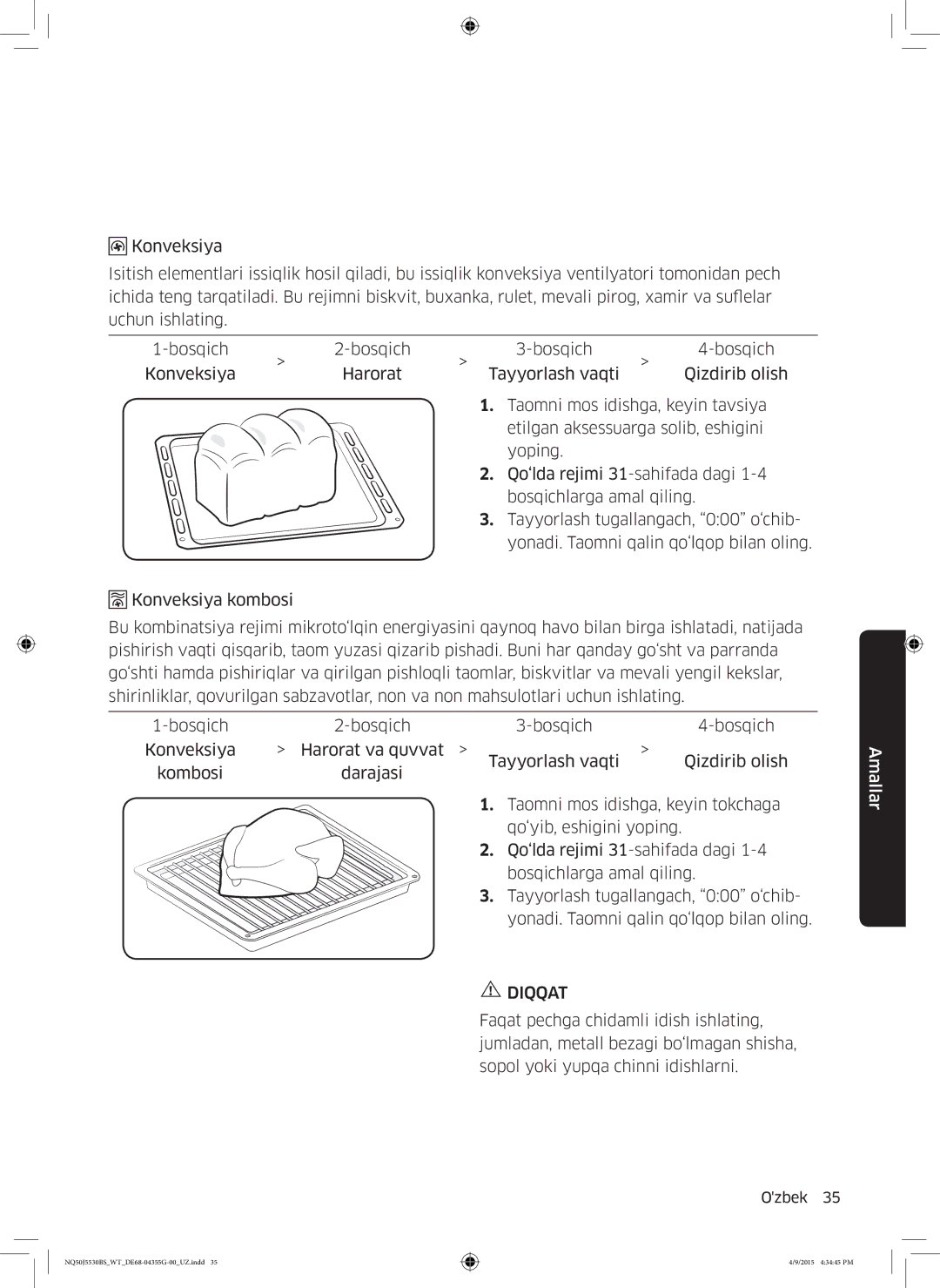 Samsung NQ50J5530BS/WT manual Diqqat 