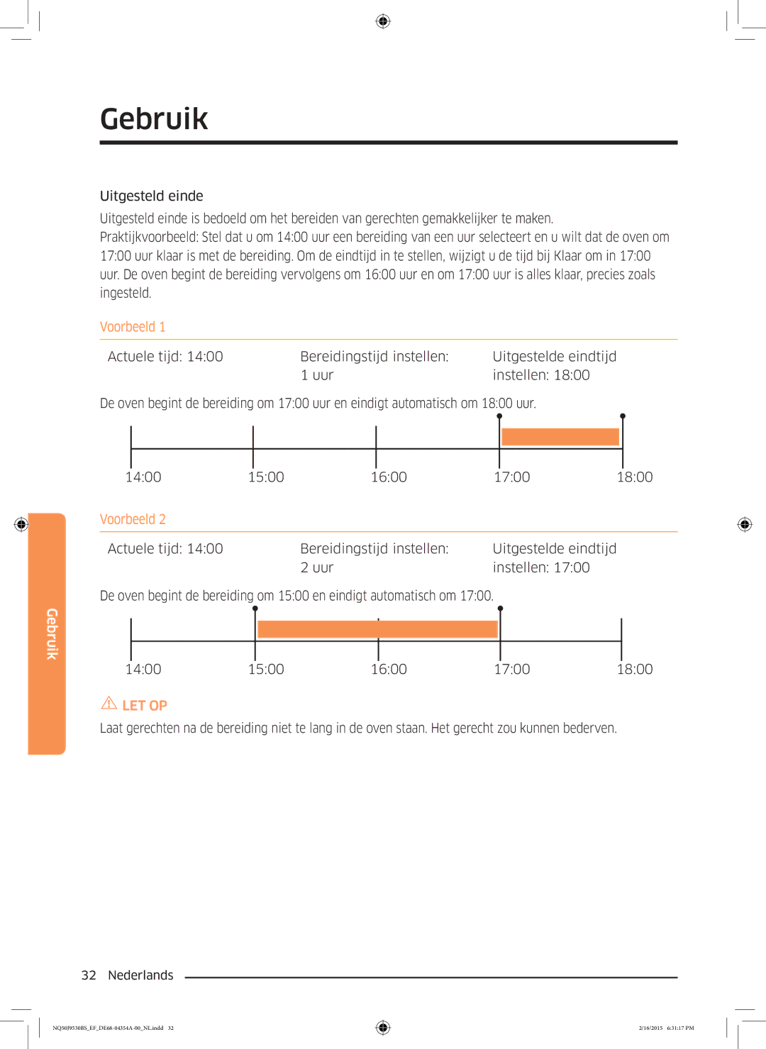 Samsung NQ50J9530BS/EF manual Voorbeeld 