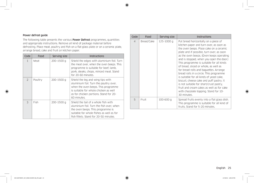 Samsung NQ50K5130BS/EF manual Oven use 