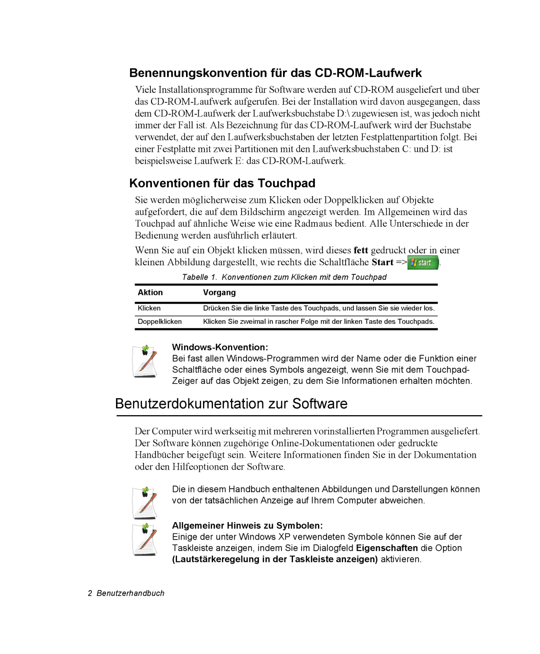 Samsung NV25NH0VM3/SEG, NV25CHZZMK/SEG Benutzerdokumentation zur Software, Benennungskonvention für das CD-ROM-Laufwerk 