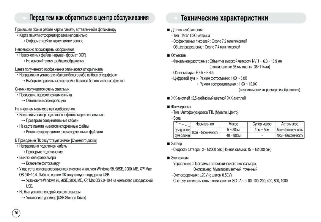 Samsung EC-NV3ZZBBA/DE, EC-NV3ZZSAA, EC-NV3ZZBBC/E2, EC-NV3ZZSBA/E1, EC-NV3ZZBBD/E1, EC-NV3ZZBBA/FR Ехнические характеристики 