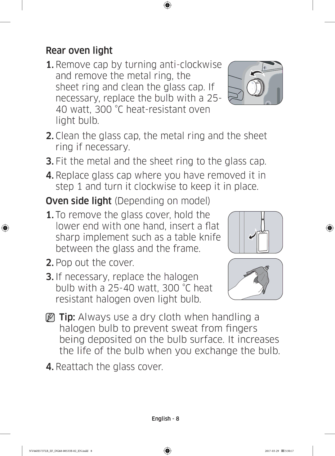 Samsung NV66H5737LB/EF manual English 