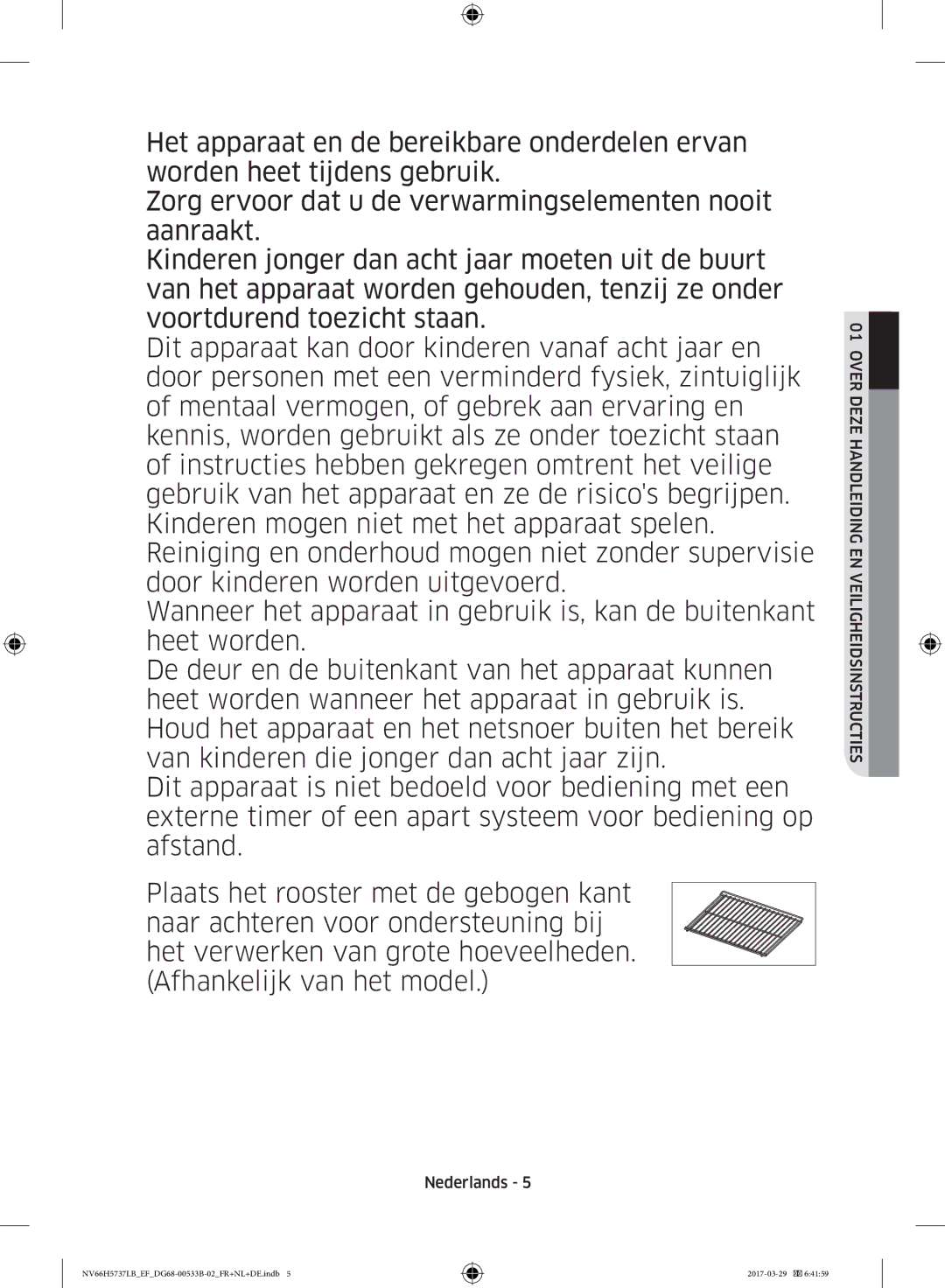 Samsung NV66H5737LB/EF manual Over Deze Handleiding EN Veiligheidsinstructies 