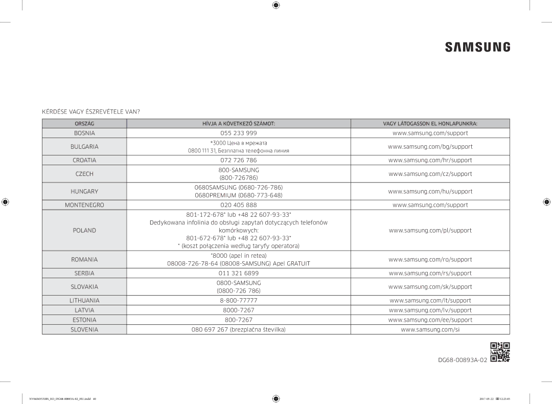 Samsung NV66M3531BS/EO manual 0680SAMSUNG 0680PREMIUM, Apel in retea 08008-726-78-64 08008-SAMSUNG Apel Gratuit 