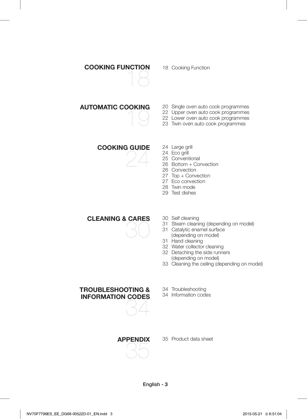 Samsung NV70F7796ES/EE manual Self cleaning Steam cleaning depending on model, Hand cleaning Water collector cleaning 