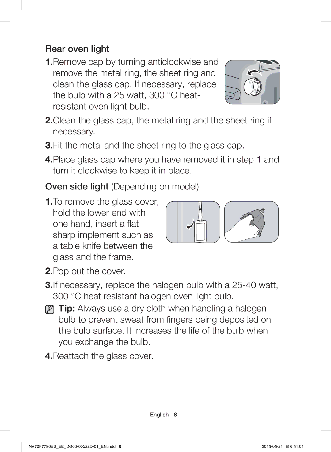 Samsung NV70F7796ES/EE manual English 