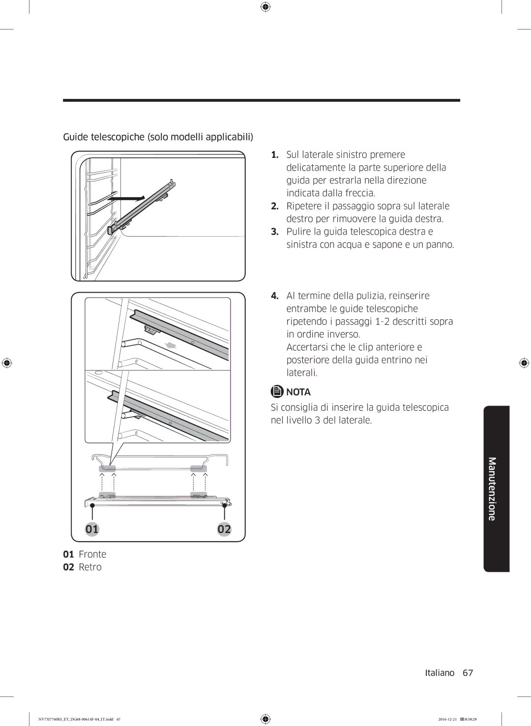 Samsung NV73J7740RS/ET manual 0102 