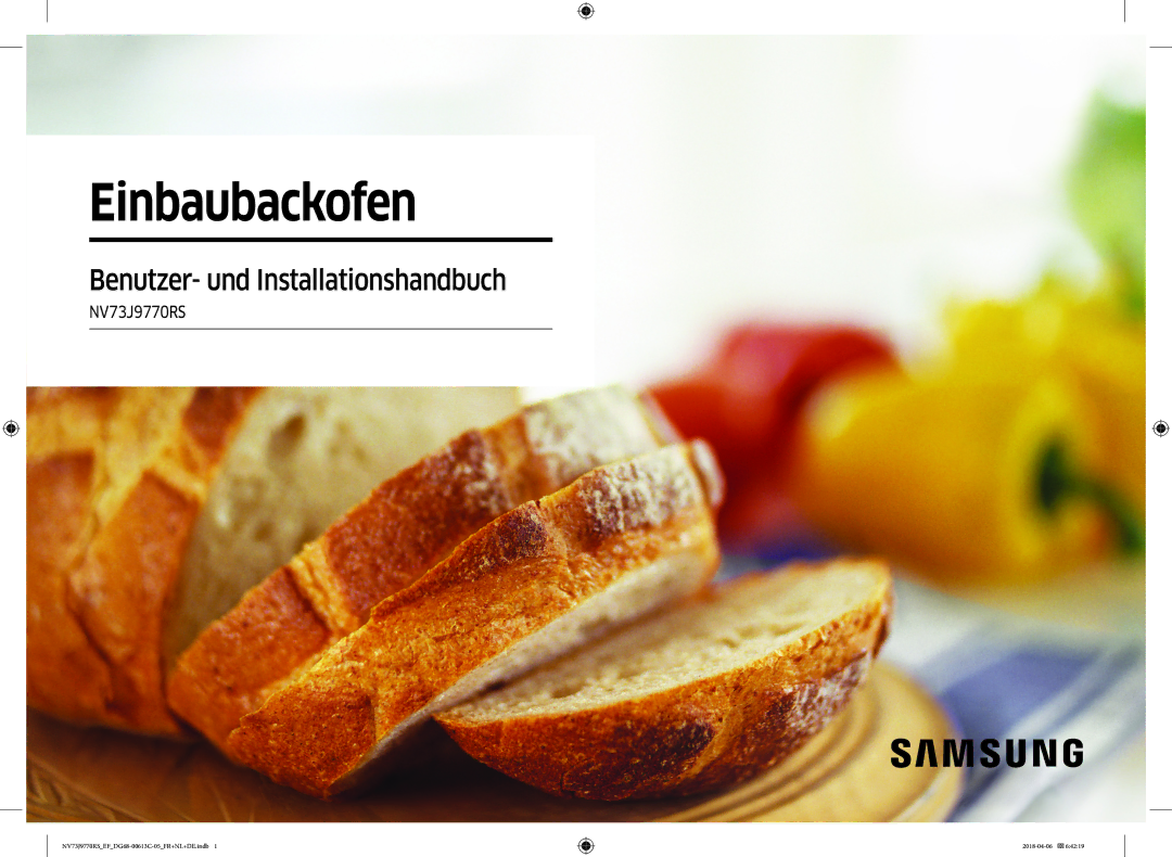 Samsung NV73J9770RS/EF manual Einbaubackofen 