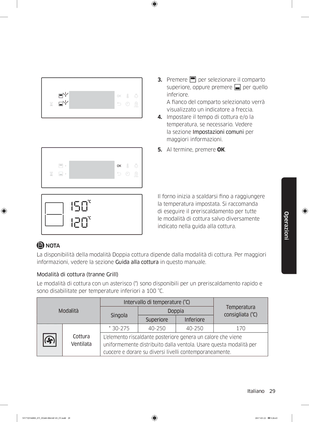 Samsung NV75J5540RS/ET manual Singola 