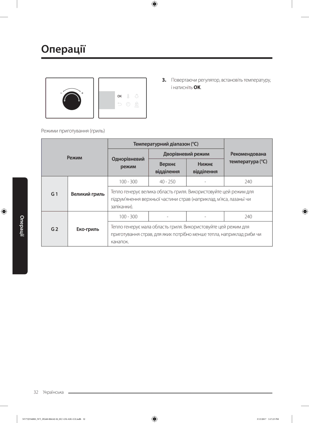 Samsung NV75J5540RS/WT manual Температурний діапазон C Режим, Дворівневий режим, Запіканки, Канапок 